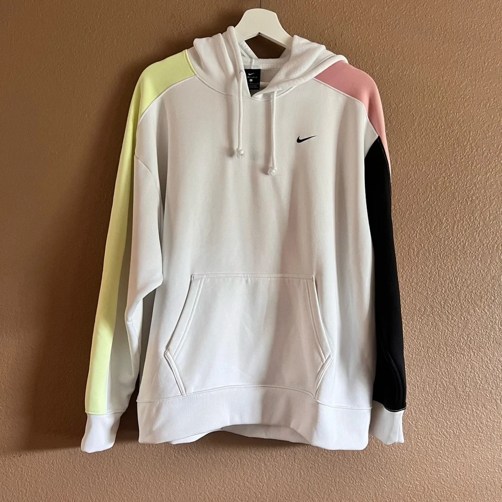 Nike Dri Fit Colorblocked Hoodie Size Large